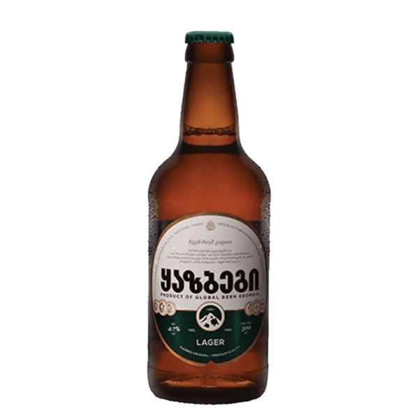 Pivná špecialita pre milovníkov kvalitného piva: Gruzínske pivo **Lager** je skvelou voľbou pre všetkých, ktorí hľadajú výnimočnú chuť a autentickosť. Toto pivo je ideálne na oslavy, grilovačky či ako darček pre