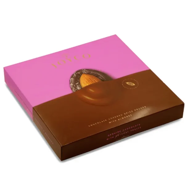 JOYCO sušené švestky v čokoládě s mandlemi 155 g